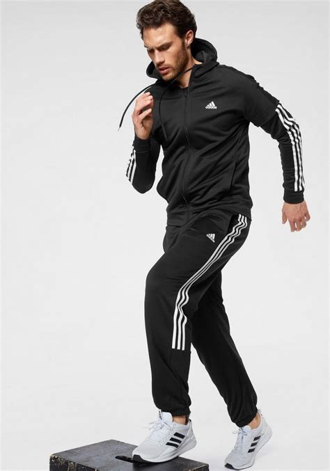 adidas herren jogginganzug marine|adidas ausgehanzug herren.